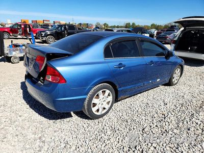 Trzecie zdjęcie samochodu z tyłu: 2006 HONDA CIVIC LX VIN:1HGFA16586L136109 - miniatura