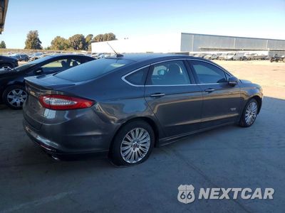 Trzecie zdjęcie samochodu z tyłu: 2015 FORD FUSION TITANIUM PHEV VIN:3FA6P0SUXFR247790 - miniatura