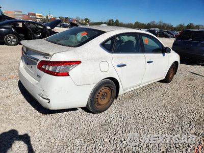 Trzecie zdjęcie samochodu z tyłu: 2014 NISSAN SENTRA FE+ SV VIN:3N1AB7AP7EY245915 - miniatura