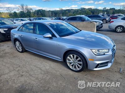 Czwarte zdjęcie samochodu z boku: 2018 AUDI A4 PREMIUM VIN:WAUDNAF41JN004384 - miniatura