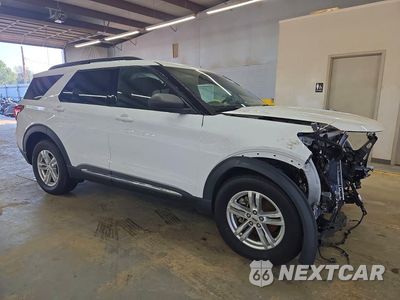 Czwarte zdjęcie samochodu z boku: 2020 FORD EXPLORER XLT VIN:1FMSK8DH1LGC20675 - miniatura
