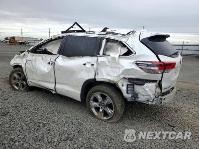 Drugie zdjęcie samochodu z przodu: 2019 TOYOTA HIGHLANDER HYBRID LIMITED PLATINUM VIN:5TDDGRFH4KS061236 - miniatura