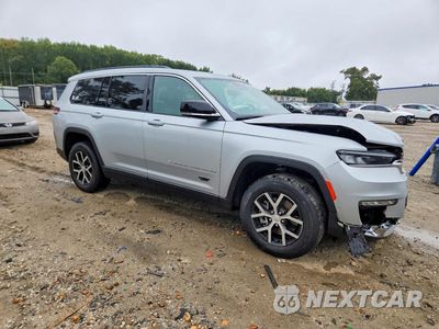 Czwarte zdjęcie samochodu z boku: 2025 JEEP GRAND CHEROKEE L LIMITED VIN:1C4RJKBG9S8644398 - miniatura