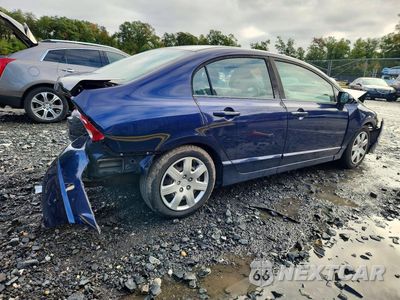 Trzecie zdjęcie samochodu z tyłu: 2011 HONDA CIVIC LX VIN:19XFA1F56BE011630 - miniatura