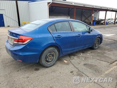 Trzecie zdjęcie samochodu z tyłu: 2014 HONDA CIVIC LX VIN:19XFB2F55EE214029 - miniatura