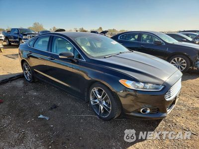 Czwarte zdjęcie samochodu z boku: 2014 FORD FUSION TITANIUM VIN:3FA6P0K93ER297988 - miniatura