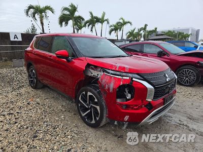 Czwarte zdjęcie samochodu z boku: 2024 MITSUBISHI OUTLANDER SE VIN:JA4J4VA86RZ026132 - miniatura