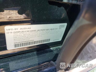 Zdjęcie 12 z 12 samochodu: 2019 AUDI A8 L VIN:WAU8DAF84KN002556 - miniatura