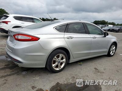 Trzecie zdjęcie samochodu z tyłu: 2016 FORD FUSION SE VIN:3FA6P0HD8GR338162 - miniatura