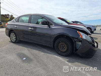 Czwarte zdjęcie samochodu z boku: 2013 NISSAN SENTRA S VIN:3N1AB7AP8DL737378 - miniatura