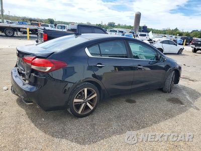 Trzecie zdjęcie samochodu z tyłu: 2017 KIA FORTE EX VIN:3KPFL4A88HE072693 - miniatura
