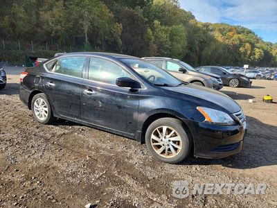 Czwarte zdjęcie samochodu z boku: 2015 NISSAN SENTRA SV VIN:3N1AB7AP4FY314819 - miniatura