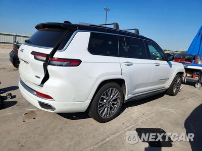 Trzecie zdjęcie samochodu z tyłu: 2023 JEEP GRAND CHEROKEE L SUMMIT VIN:1C4RJKEG2P8782805 - miniatura