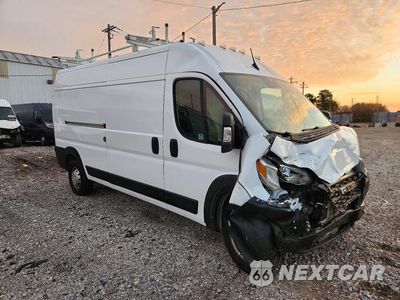 Czwarte zdjęcie samochodu z boku: 2023 RAM PROMASTER 2500 2500 HIGH VIN:3C6LRVDGXPE574492 - miniatura