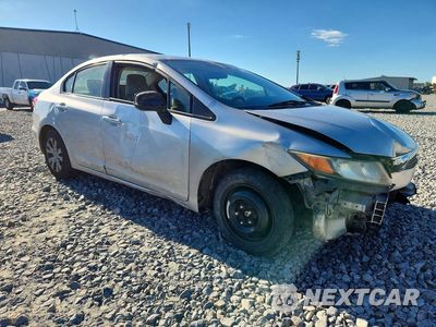 Czwarte zdjęcie samochodu z boku: 2012 HONDA CIVIC LX VIN:JHMFB2F58CS004873 - miniatura