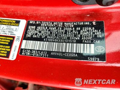 Zdjęcie 12 z 12 samochodu: 2009 TOYOTA CAMRY HYBRID BASE VIN:4T1BB46KX9U101518 - miniatura