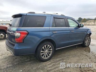 Trzecie zdjęcie samochodu z tyłu: 2018 FORD EXPEDITION LIMITED VIN:1FMJU2AT1JEA36258 - miniatura