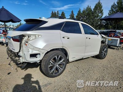Trzecie zdjęcie samochodu z tyłu: 2019 LEXUS RX 450H BASE VIN:2T2BGMCAXKC030904 - miniatura