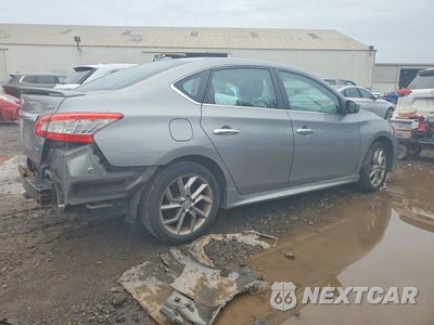 Trzecie zdjęcie samochodu z tyłu: 2014 NISSAN SENTRA SR VIN:3N1AB7AP5EY289217 - miniatura