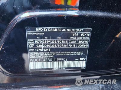 Zdjęcie 13 z 13 samochodu: 2018 MERCEDES-BENZ GLA 250 VIN:WDCTG4EB0JJ499902 - miniatura