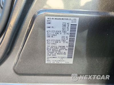 Zdjęcie 14 z 14 samochodu: 2015 NISSAN PATHFINDER SL VIN:5N1AR2MM8FC723925 - miniatura