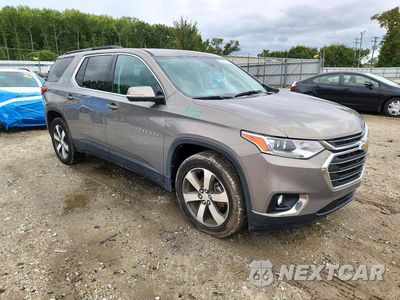Czwarte zdjęcie samochodu z boku: 2019 CHEVROLET TRAVERSE LT VIN:1GNERHKW4KJ168160 - miniatura