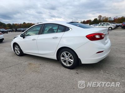 Drugie zdjęcie samochodu z przodu: 2017 CHEVROLET CRUZE LT VIN:1G1BE5SM8H7153597 - miniatura