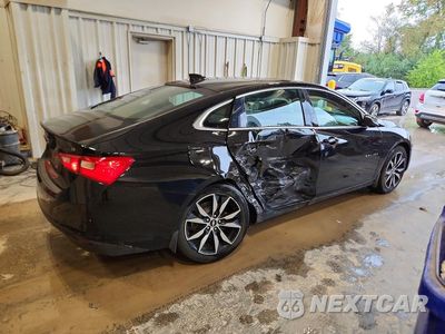 Trzecie zdjęcie samochodu z tyłu: 2018 CHEVROLET MALIBU LT VIN:1G1ZD5ST2JF218349 - miniatura