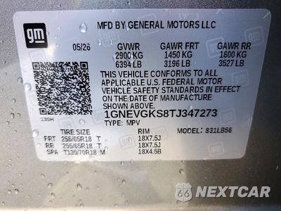 Zdjęcie 13 z 13 samochodu: 2026 CHEVROLET TRAVERSE LT VIN:1GNEVGKS8TJ347273 - miniatura