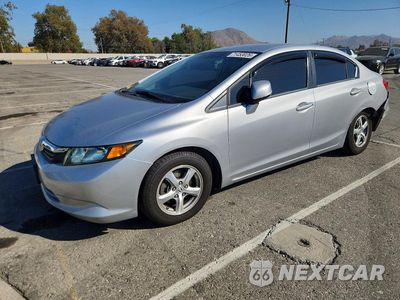 2012 HONDA CIVIC NATURAL GAS 19XFB5F51CE002078 - główne zdjęcie licytacji z USA - miniatura
