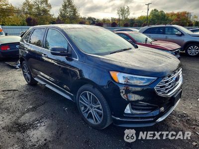 Czwarte zdjęcie samochodu z boku: 2019 FORD EDGE TITANIUM VIN:2FMPK4K95KBB33720 - miniatura