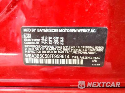 Zdjęcie 13 z 13 samochodu: 2015 BMW 328 XI SULEV VIN:WBA3B5C58FF959614 - miniatura