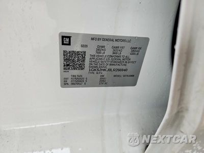 Zdjęcie 13 z 13 samochodu: 2020 GMC YUKON XL DENALI VIN:1GKS2HKJ0LR266940 - miniatura