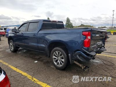 Drugie zdjęcie samochodu z przodu: 2020 CHEVROLET SILVERADO K1500 RST VIN:1GCUYEEL5LZ232782 - miniatura
