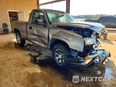 Czwarte zdjęcie samochodu z boku: 2006 CHEVROLET SILVERADO C1500 VIN:1GCEC14V76Z112338 - miniatura