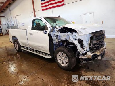 Czwarte zdjęcie samochodu z boku: 2025 CHEVROLET SILVERADO C1500 VIN:3GCNAAED6SG392713 - miniatura