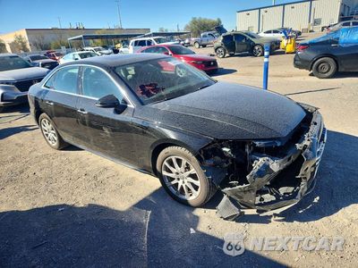 Czwarte zdjęcie samochodu z boku: 2020 AUDI A4 PREMIUM VIN:WAUGMAF4XLA059880 - miniatura