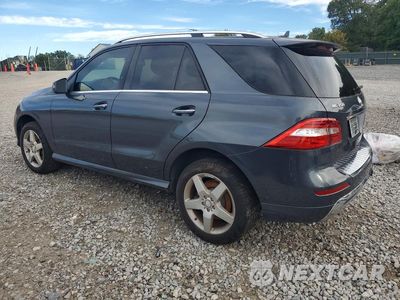 Drugie zdjęcie samochodu z przodu: 2014 MERCEDES-BENZ ML 350 VIN:4JGDA5JB3EA351607 - miniatura