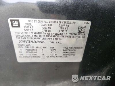 Zdjęcie 13 z 14 samochodu: 2014 GMC TERRAIN SLT VIN:2GKFLTE36E6293427 - miniatura