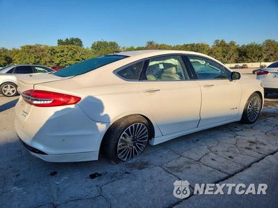 Trzecie zdjęcie samochodu z tyłu: 2017 FORD FUSION TITANIUM HEV VIN:3FA6P0RU8HR161533 - miniatura