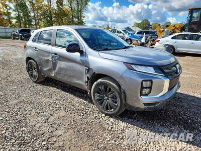 Czwarte zdjęcie samochodu z boku: 2022 MITSUBISHI OUTLANDER SPORT ES VIN:JA4ARUAU7NU021702 - miniatura
