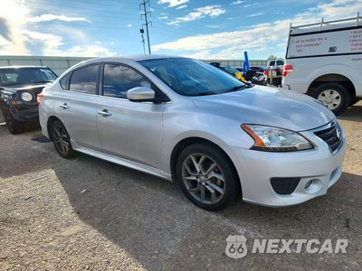 Czwarte zdjęcie samochodu z boku: 2013 NISSAN SENTRA S VIN:3N1AB7AP3DL663903 - miniatura