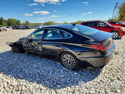 Drugie zdjęcie samochodu z przodu: 2021 HYUNDAI SONATA HYBRID SEL VIN:KMHL34JJ0MA034938 - miniatura