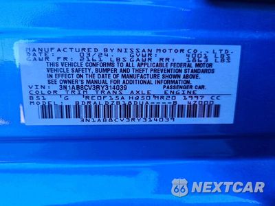 Zdjęcie 13 z 13 samochodu: 2024 NISSAN SENTRA SV VIN:3N1AB8CV3RY314039 - miniatura