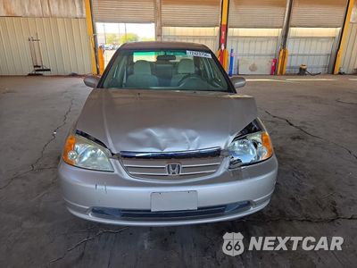 Piąte zdjęcie samochodu w środku: 2001 HONDA CIVIC EX VIN:2HGES26781H541392 - miniatura