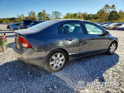 Trzecie zdjęcie samochodu z tyłu: 2010 HONDA CIVIC LX VIN:2HGFA1F56AH330627 - miniatura
