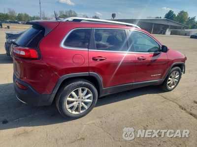 Trzecie zdjęcie samochodu z tyłu: 2016 JEEP CHEROKEE LIMITED VIN:1C4PJMDS5GW194014 - miniatura