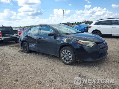Czwarte zdjęcie samochodu z boku: 2014 TOYOTA COROLLA LE VIN:5YFBURHE2EP057220 - miniatura