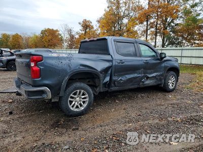 Trzecie zdjęcie samochodu z tyłu: 2022 CHEVROLET SILVERADO LTD K1500 LT-L VIN:1GCPYJEKXNZ188598 - miniatura