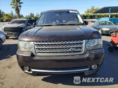 Piąte zdjęcie samochodu w środku: 2010 LAND ROVER RANGE ROVER HSE LUXURY VIN:SALMF1E41AA314634 - miniatura